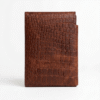 The Edge Wallet – 100% Genuine Leather-Tobacco Brown - Image 2