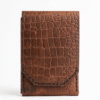 The Edge Wallet – 100% Genuine Leather-Tobacco Brown