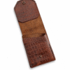 The Edge Wallet – 100% Genuine Leather-Tobacco Brown - Image 3
