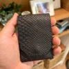 The Edge Wallet – 100% Genuine Leather-Espresso Brown - Image 5