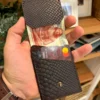The Edge Wallet – 100% Genuine Leather-Espresso Brown - Image 4