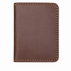محفظة كروت جلد طبيعي - Vertex Leather