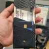 The Edge Wallet – 100% Genuine Leather-Black - Image 4