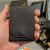 The Edge Wallet – 100% Genuine Leather-Black - Image 2