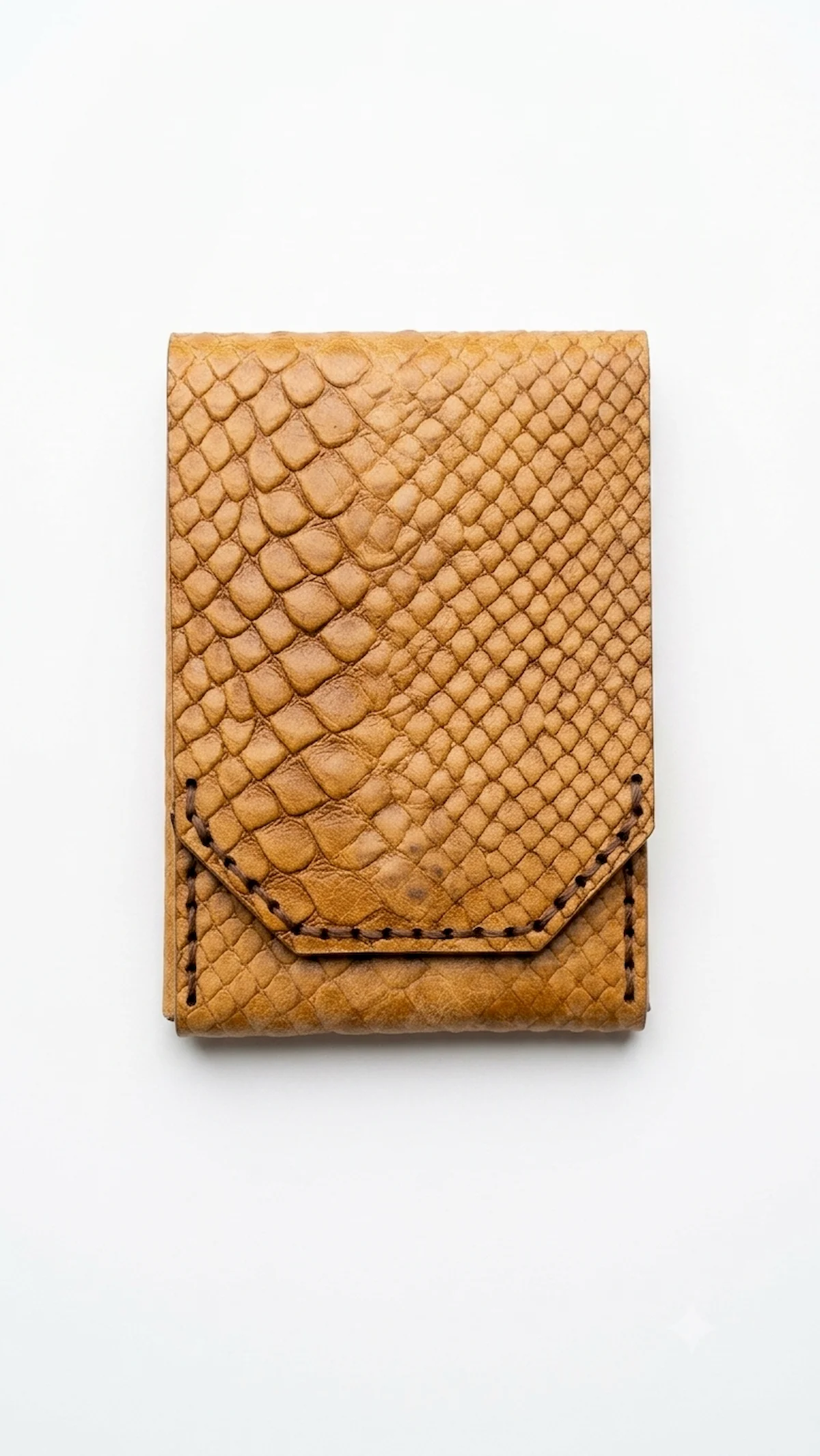 The Edge Wallet – 100% Genuine Leather-Havana