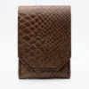 The Edge Wallet – 100% Genuine Leather-Cognac Brown